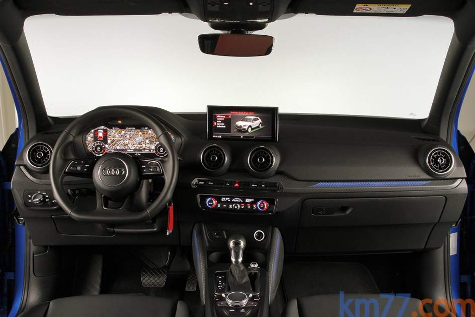Aspecto interior del Audi Q2