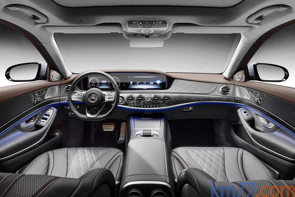 Aspecto interior del Mercedes-Benz Clase S