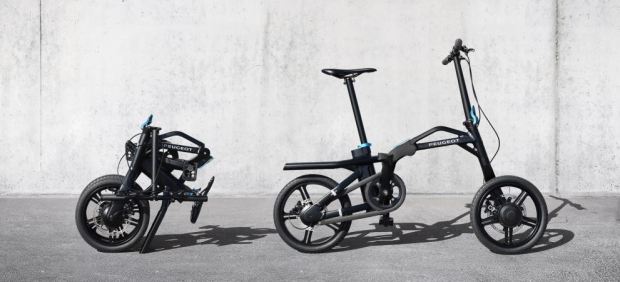 Peugeot lanza una bicicleta elÃ©ctrica plegable