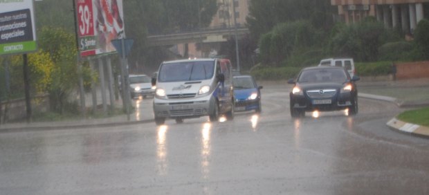 Coches Con Lluvia, TrÃ¡fico Urbano