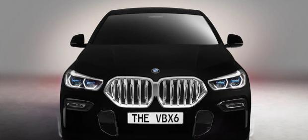 BMW X6 pintado con Vantablack,