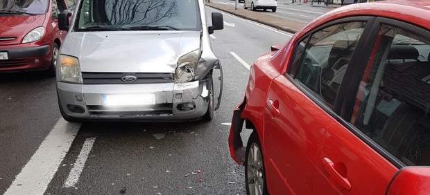 Accidente de tráfico en Pamplona